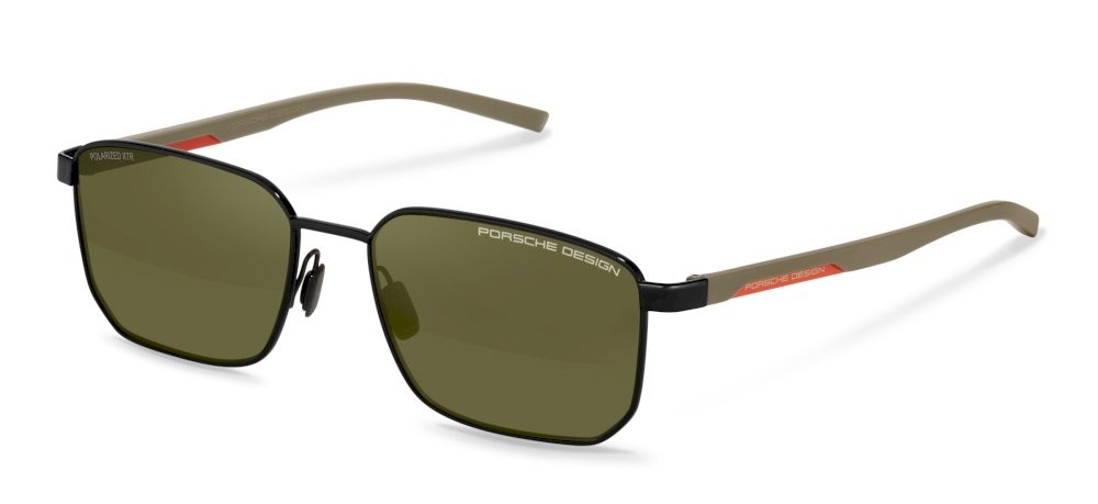 Sunglasses Porsche Design P8982 (A447) color black/grey lenses green