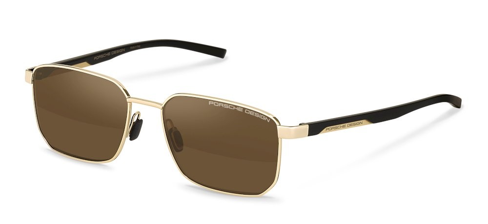 Sunglasses Porsche Design P8982 (B169) color gold/black lenses brown