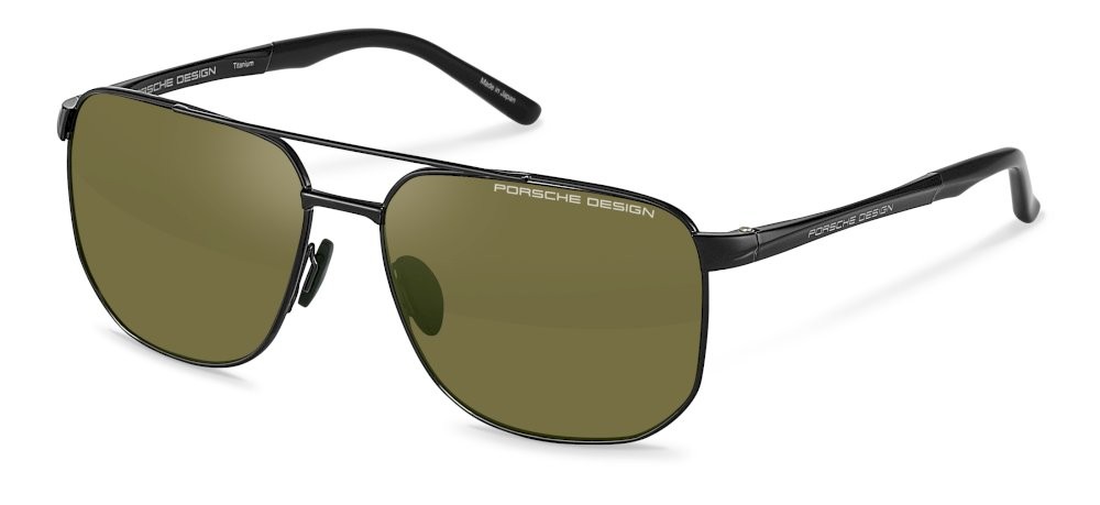 Sunglasses Porsche Design P8984 (A417) color black/black lenses green/deg.mirror silver