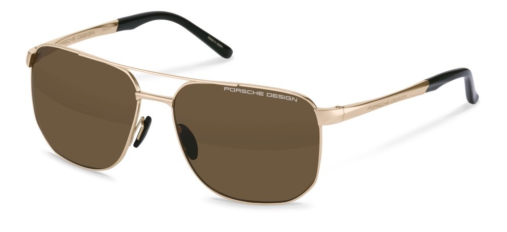 Sunglasses Porsche Design P8984 (C604) color gold/black lenses brown
