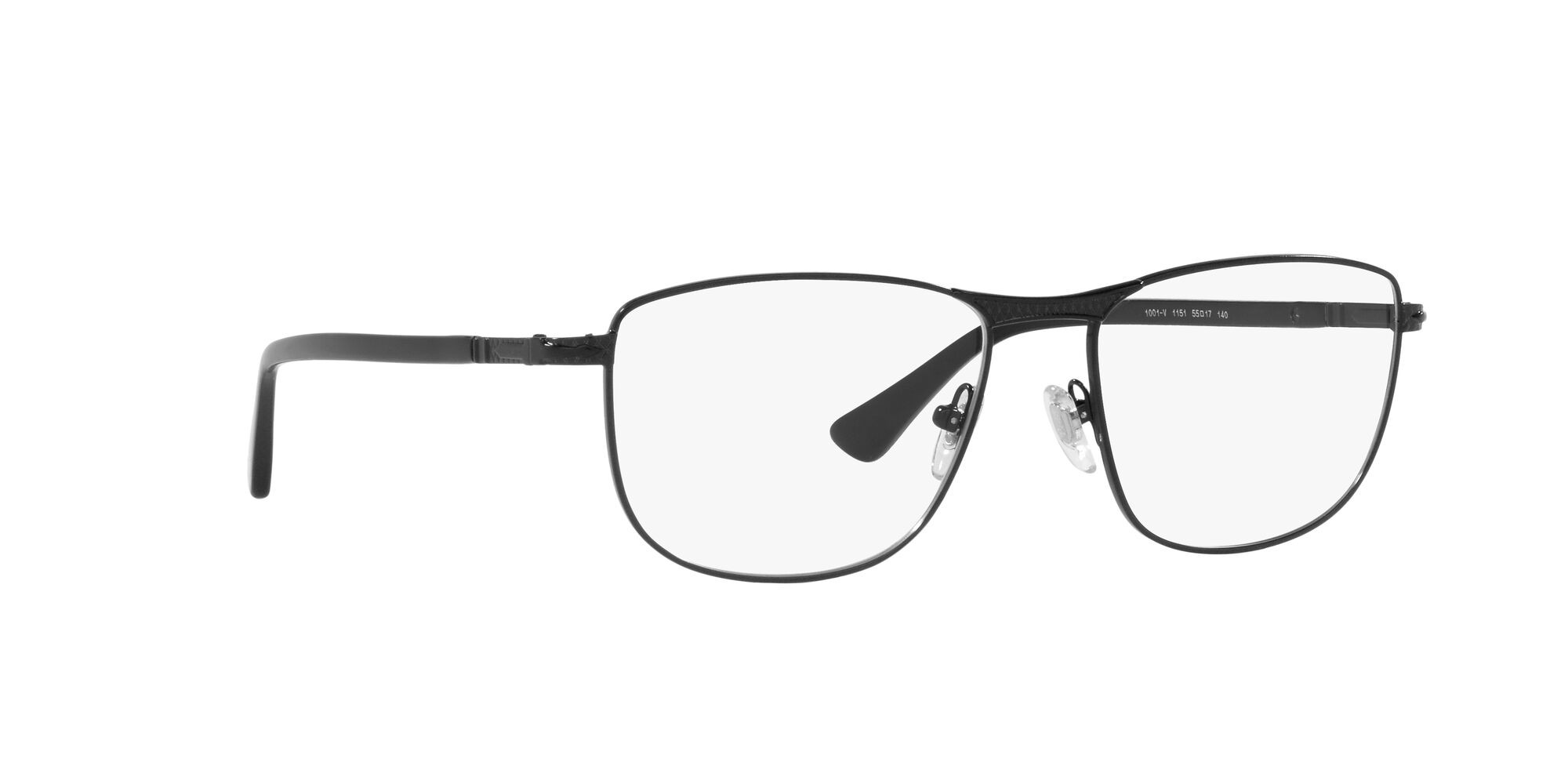 Brillen Persol PO 1001V (1151) farbe nero semi-lucido form quadratisch gläser lente demo