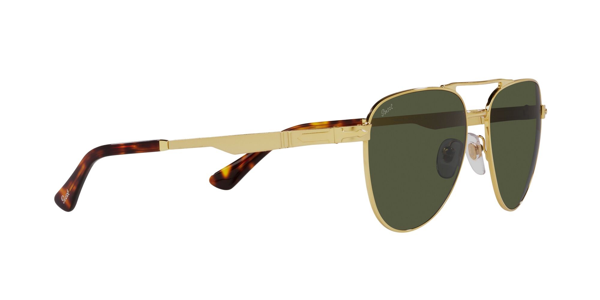 Sonnenbrillen Persol PO 1003S (515/31) farbe oro form pantos gläser verde