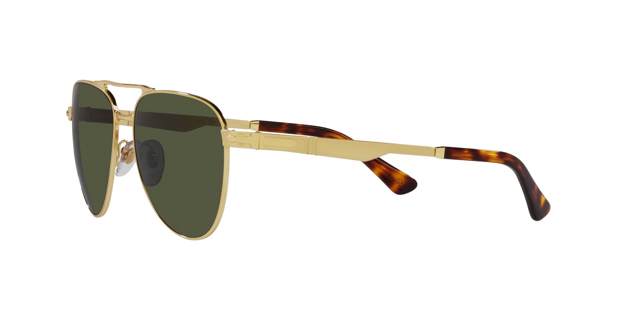 Sonnenbrillen Persol PO 1003S (515/31) farbe oro form pantos gläser verde