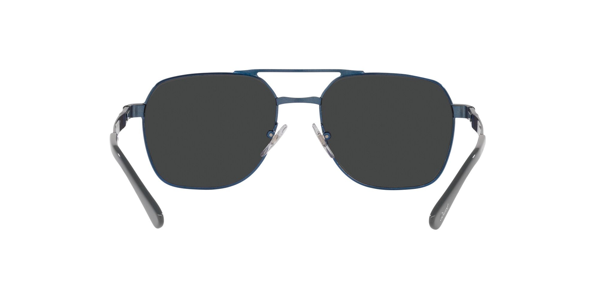 Occhiali da sole Persol PO 1004S (115248) colore blu forma quadrato lenti polarized grigio scuro