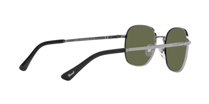Sunglasses Persol PO 1009S (513/58) color gunmetal shape square lenses polar verde