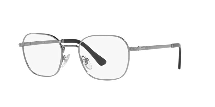 Brillen Persol PO 1010V (513) farbe gunmetal form quadratisch gläser lente demo