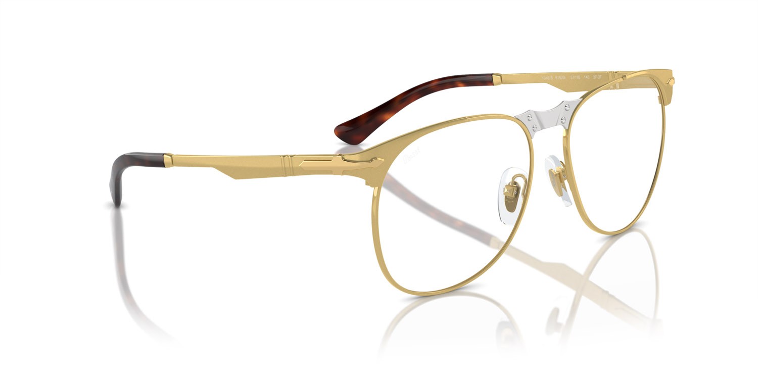Sonnenbrillen Persol PO 1016S (515/GI) farbe oro form aviator gläser transitions clear to brown