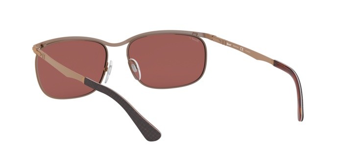 Sonnenbrillen Persol PO 2458S (1081AL) farbe brown form quadratisch gläser polar wine