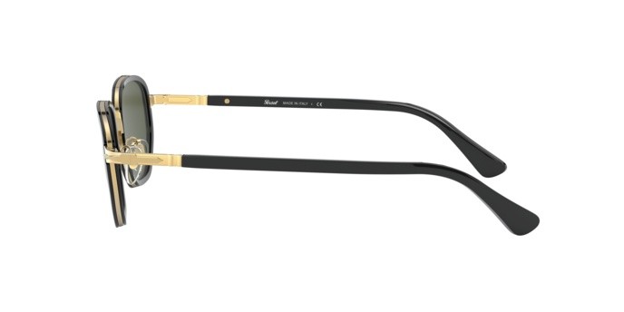Sonnenbrillen Persol PO 2471S (109731) farbe black form pantos gläser green