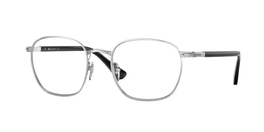 Brillen Persol PO 2476V (518) farbe silver form quadratisch gläser demo lens