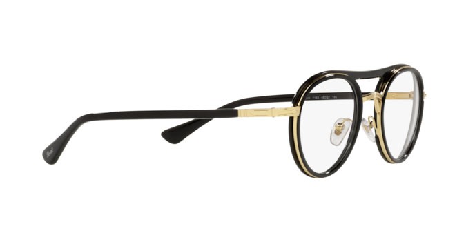 Brillen Persol PO 2485V (1143) farbe gold/black form pantos gläser demo lens