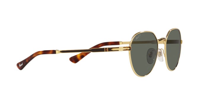 Occhiali da sole Persol PO 2486S (110958) colore gold/havana forma pantos lenti brown