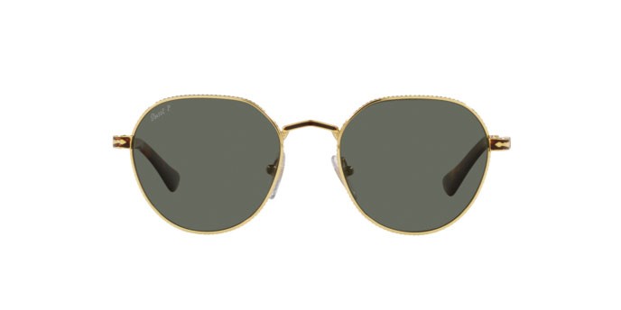 Occhiali da sole Persol PO 2486S (110958) colore gold/havana forma pantos lenti brown