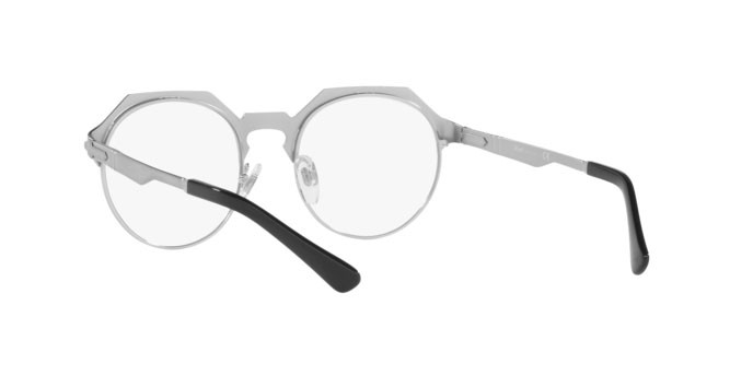 Brillen Persol PO 2488V (1114) farbe silver form pantos gläser demo lens