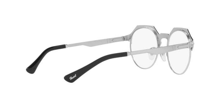 Brillen Persol PO 2488V (1114) farbe silver form pantos gläser demo lens