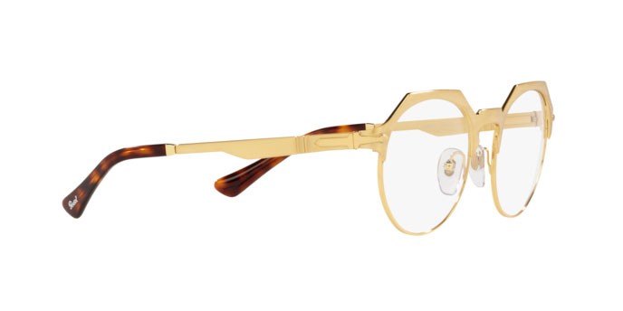 Brillen Persol PO 2488V (1115) farbe gold form pantos gläser demo lens