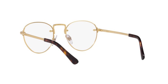 Brillen Persol PO 2491V (1142) farbe gold form pantos gläser demo lens
