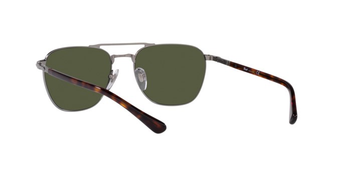 Sonnenbrillen Persol PO 2494S (513/31) farbe gunmetal form quadratisch gläser green