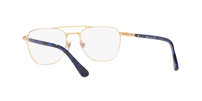 Brillen Persol PO 2494V (1141) farbe gold form quadratisch gläser demo lens