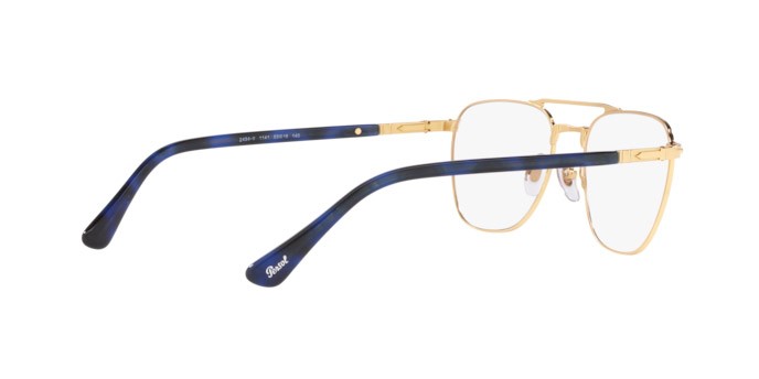 Brillen Persol PO 2494V (1141) farbe gold form quadratisch gläser demo lens
