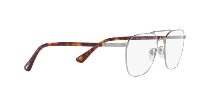 Eyeglasses Persol PO 2494V (513) color gunmetal shape square lenses demo lens