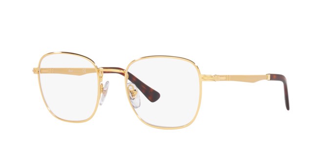 Brillen Persol PO 2497V (1142) farbe gold form quadratisch gläser demo lens