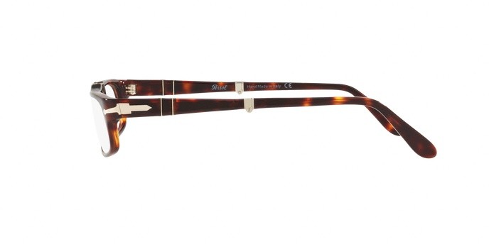 Eyeglasses Persol PO 2886V (24) color havana shape rectangle lenses demo lens