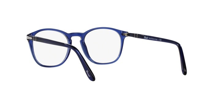 Brillen Persol PO 3007V (1015) farbe cobalto form quadratisch gläser demo lens