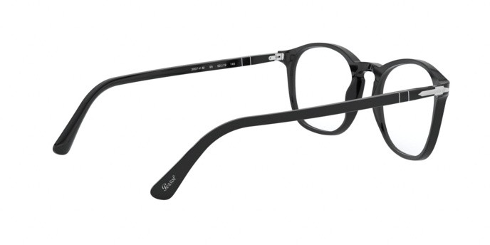 Eyeglasses Persol PO 3007VM (95) color black shape square lenses demo lens