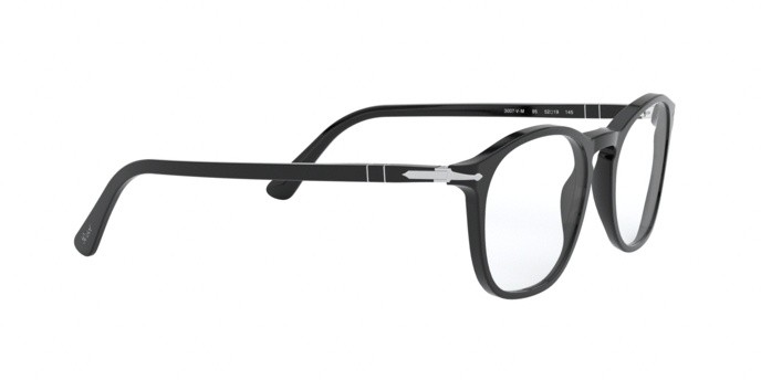 Eyeglasses Persol PO 3007VM (95) color black shape square lenses demo lens