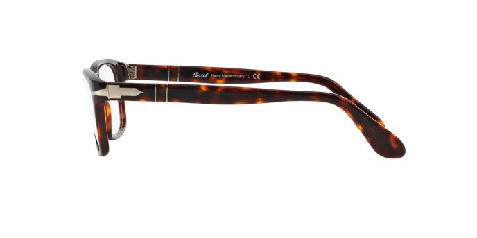 Eyeglasses PERSOL PO 3012V (24) color havana shape square lenses demo lens