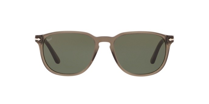 Sonnenbrillen Persol PO 3019S (110331) farbe trasparent grey form quadratisch gläser green