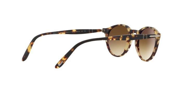 Occhiali da sole Persol PO 3092SM (900551) colore tabacco virginia forma pantos lenti gradient brown