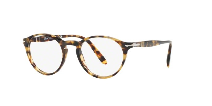 Brillen Persol PO 3092V (1056) farbe brown/beige tortoise form pantos gläser demo lens