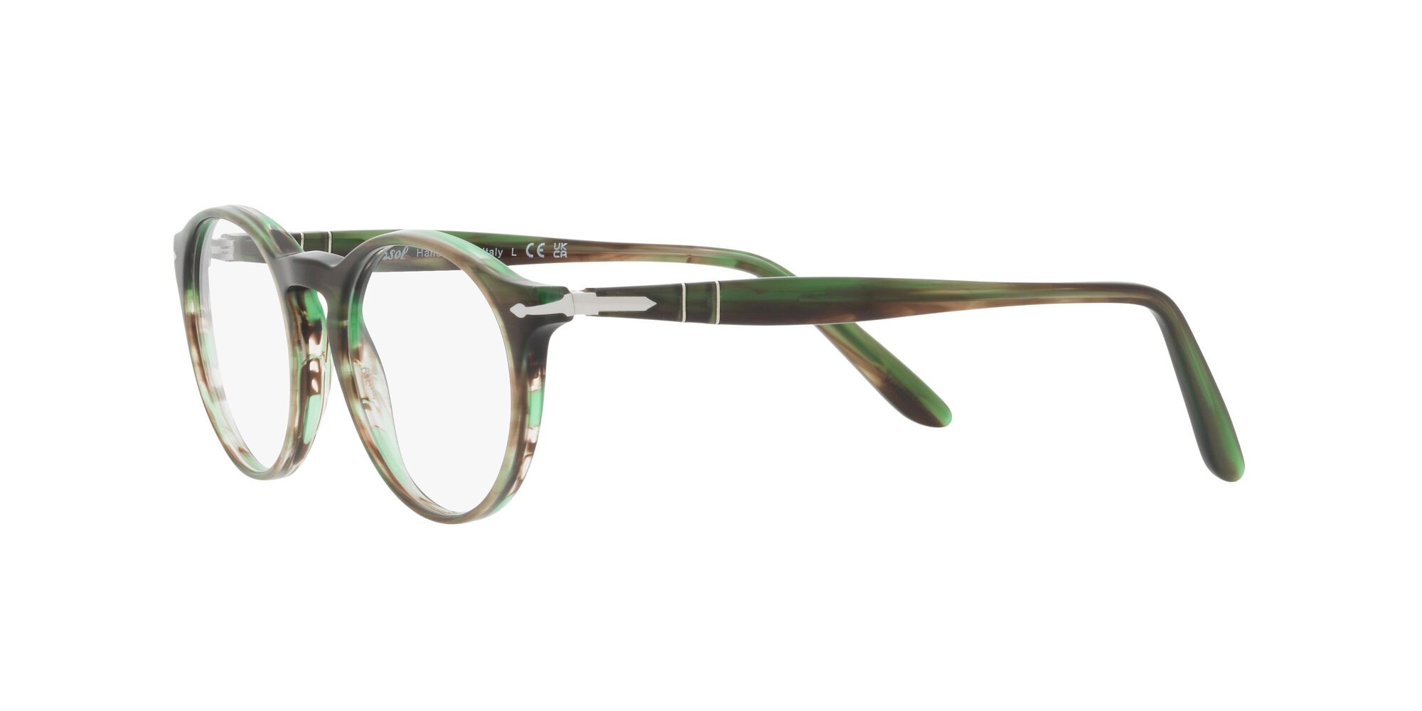 Brillen Persol PO 3092V (9067) farbe striato verde form pantos gläser lente demo