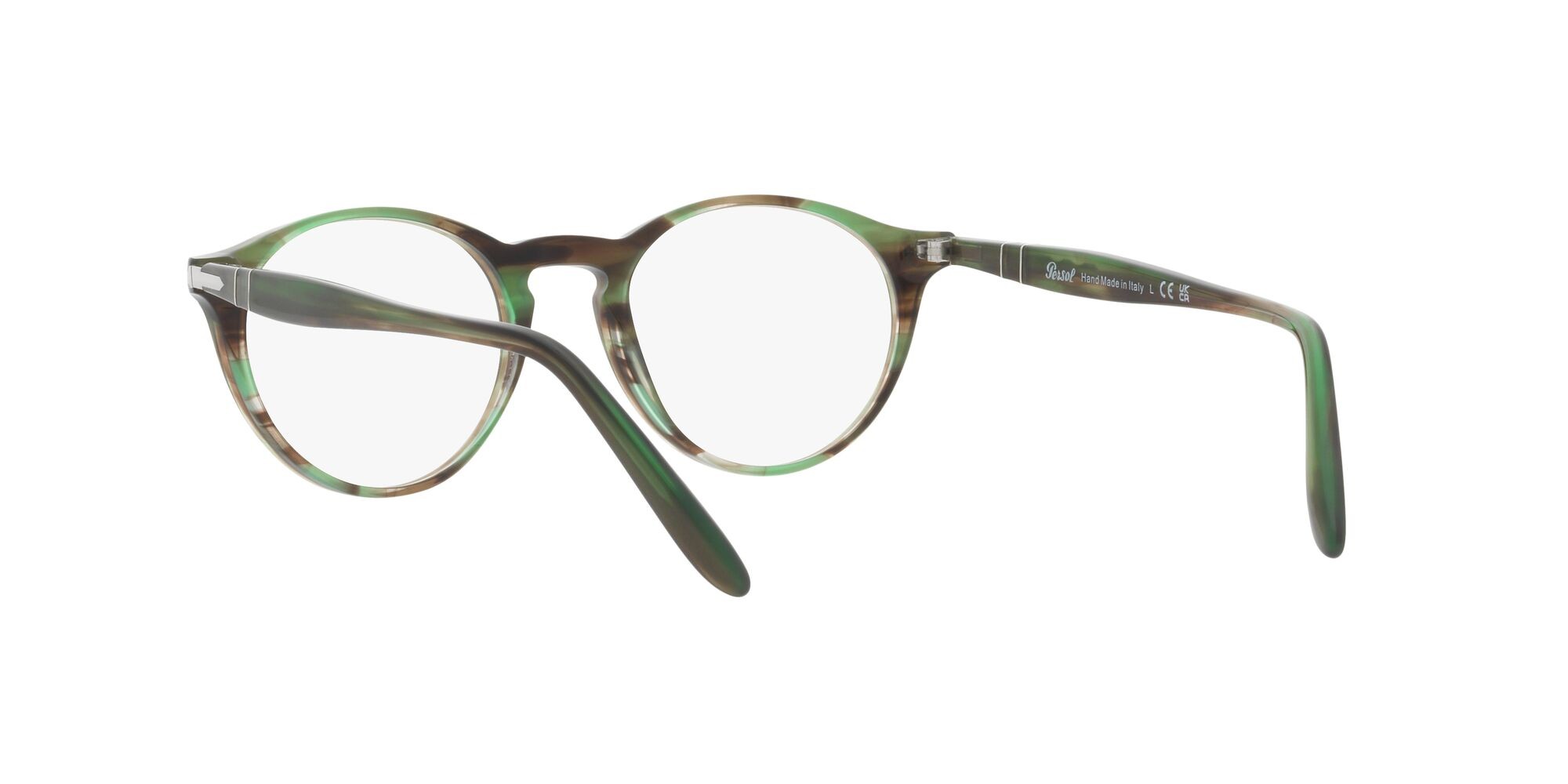 Brillen Persol PO 3092V (9067) farbe striato verde form pantos gläser lente demo