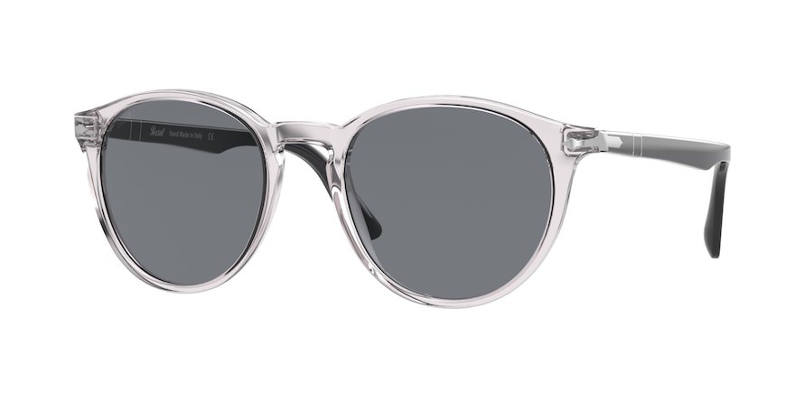 Sonnenbrillen Persol PO 3152S (113356) farbe smoke form pantos gläser light blue