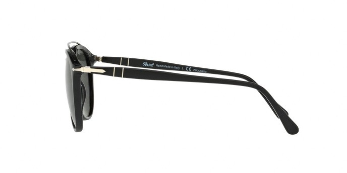Sonnenbrillen Persol PO 3159S (901458) farbe black form aviator gläser polar green