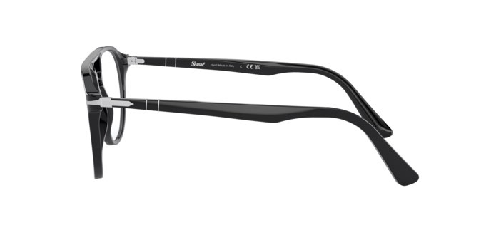 Eyeglasses Persol PO 3160V (095) color nero shape aviator lenses lente demo