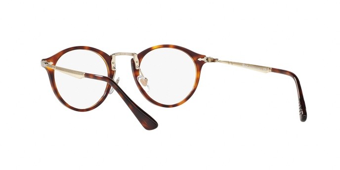 Brillen Persol PO 3167V (24) farbe havana form pantos gläser demo lens