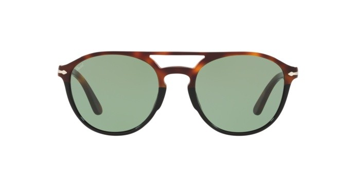 Sonnenbrillen Persol PO 3170S (905552) farbe tortoise brown black form pantos gläser green