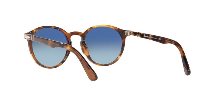 Sonnenbrillen Persol PO 3171S (1102Q8) farbe tortoise honey form pantos gläser azure gradient