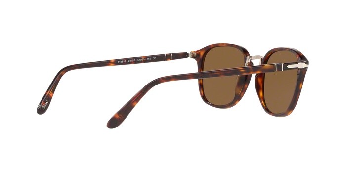 Sunglasses Persol PO 3186S (24/57) color havana shape pantos lenses brown polarized