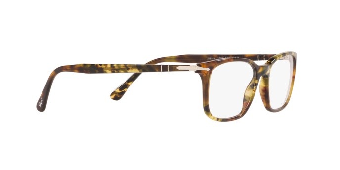 Brillen Persol PO 3189V (1079) farbe tortoise green brown form quadratisch gläser demo lens