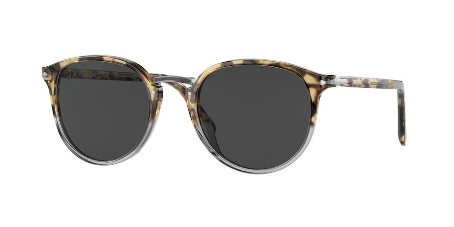 Sonnenbrillen Persol PO 3210S (1130B1) farbe brown tortoise smoke form oval gläser dark smoke