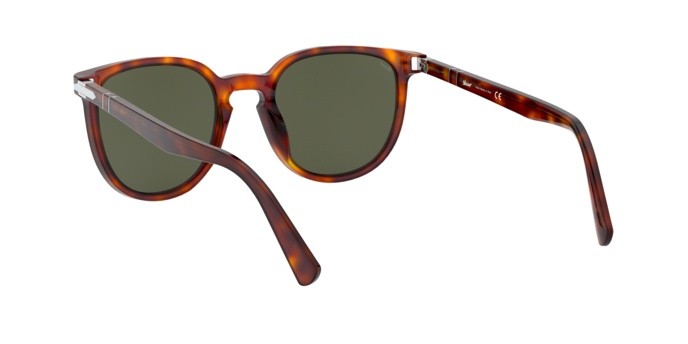 Sonnenbrillen Persol PO 3226S (24/31) farbe havana form unregelmäßig gläser green