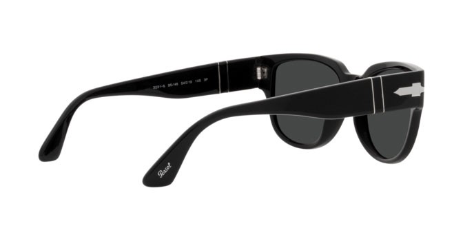 Sonnenbrillen Persol PO 3231S (95/48) farbe black form quadratisch gläser polar black