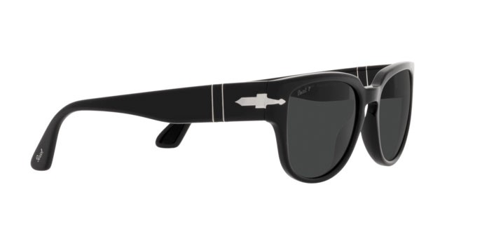 Sonnenbrillen Persol PO 3231S (95/48) farbe black form quadratisch gläser polar black