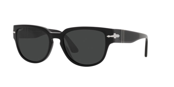 Sonnenbrillen Persol PO 3231S (95/48) farbe black form quadratisch gläser polar black