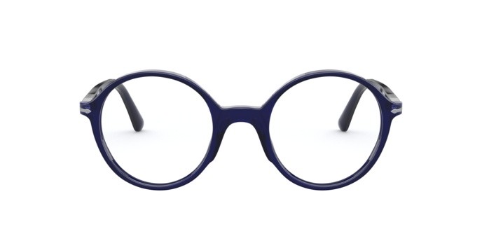 Brillen Persol PO 3249V (181) farbe cobalto form rund gläser demo lens